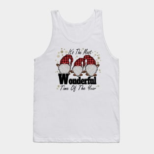 It's The Most Wonderful Time Of The Year Gnomes Tank Top